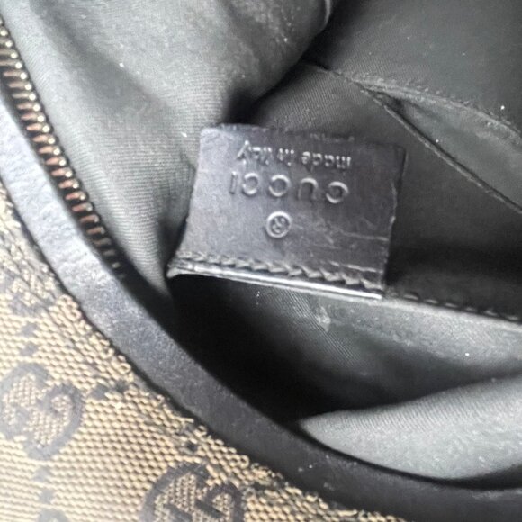 Black Canvas Gucci Purse - Picture 7 of 17